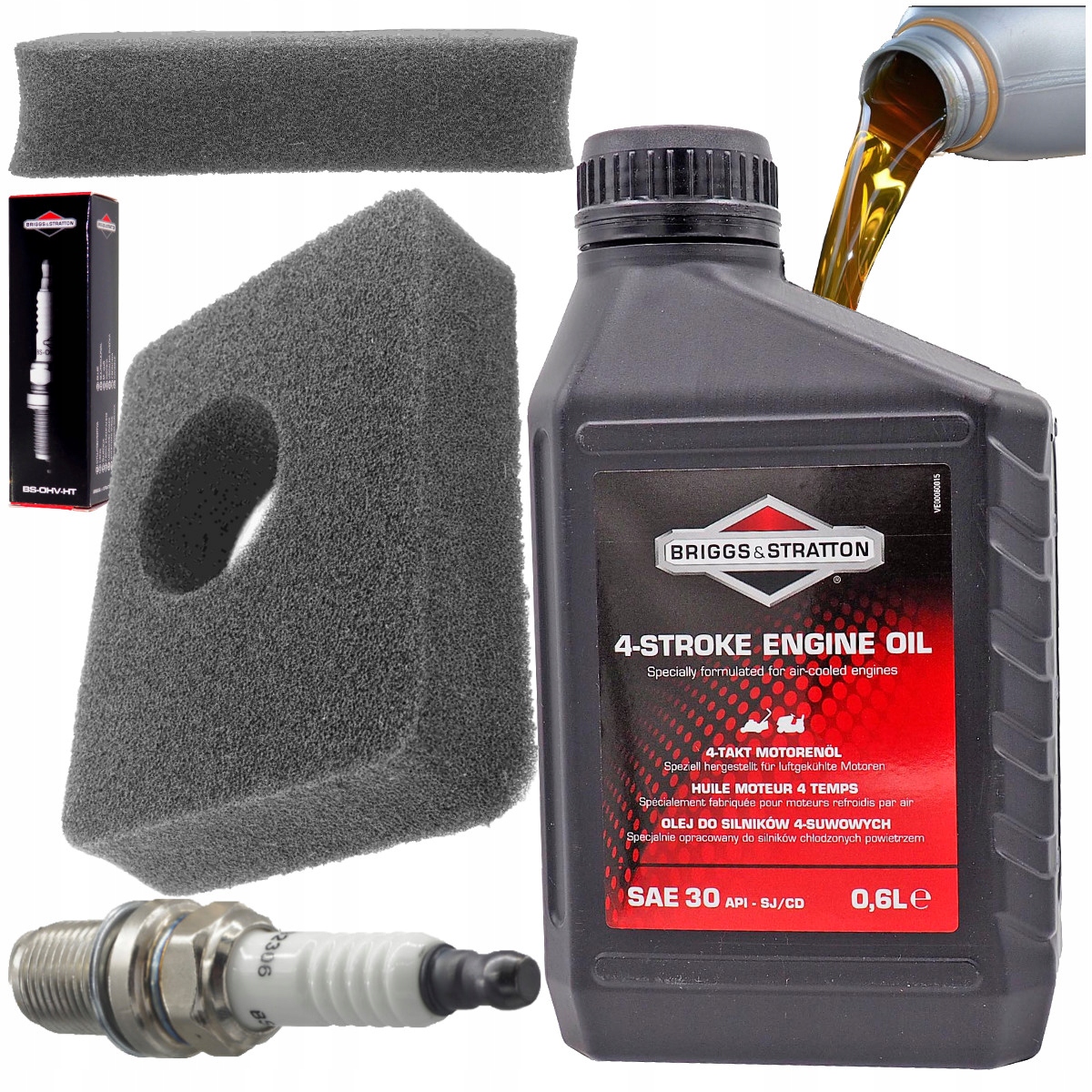 VZDUCHOVÝ FILTER BRIGGS 450e 500e 108x83mm 799579 + 2 ďalšie produkty